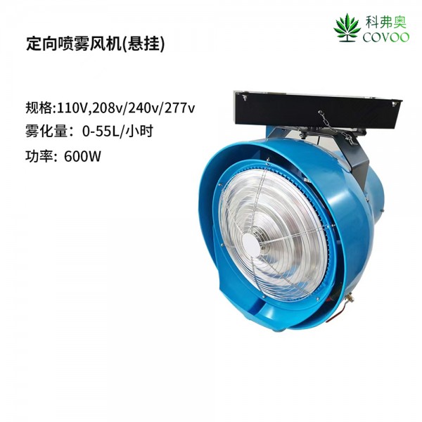 Directional spray fan (suspension)
